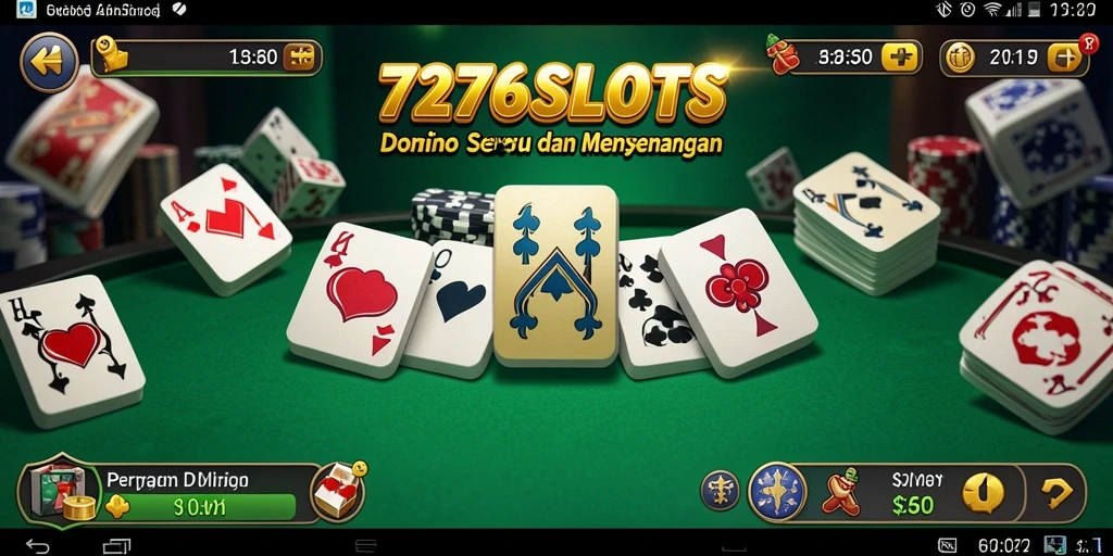 Screenshot menampilkan gameplay seru dari 7276SLOTS.