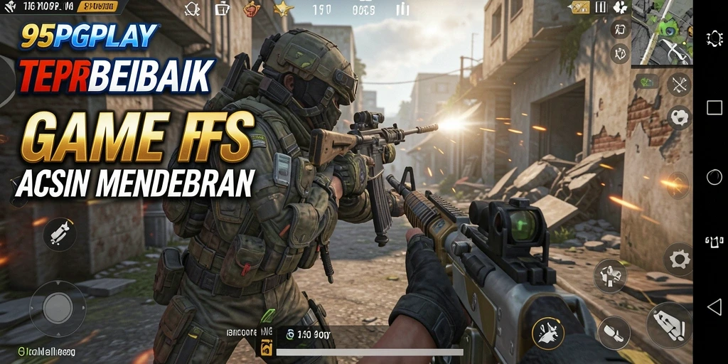 Screenshot gameplay 95PGPLAY yang menampilkan aksi tembak-menembak yang mendebarkan.