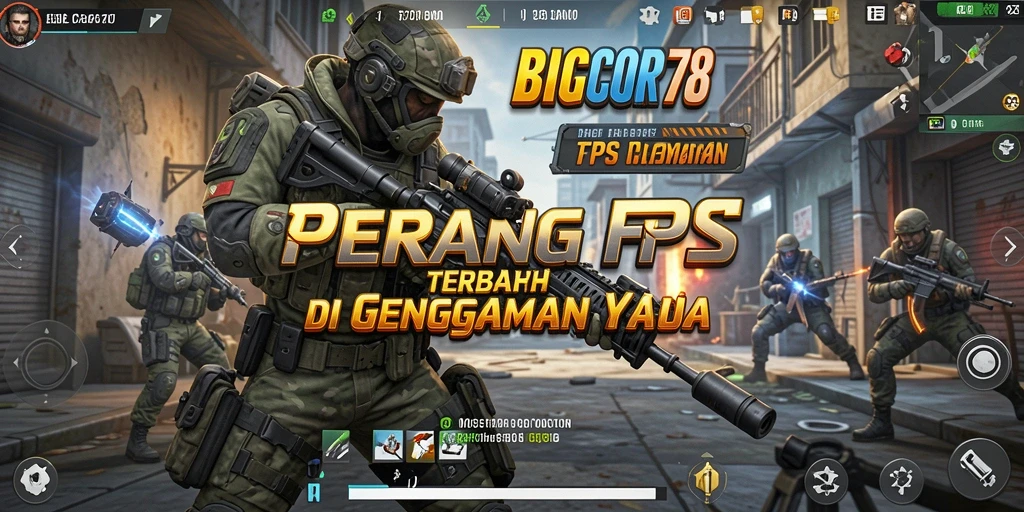 Gameplay dinamis dan seru di BIGCOR78.