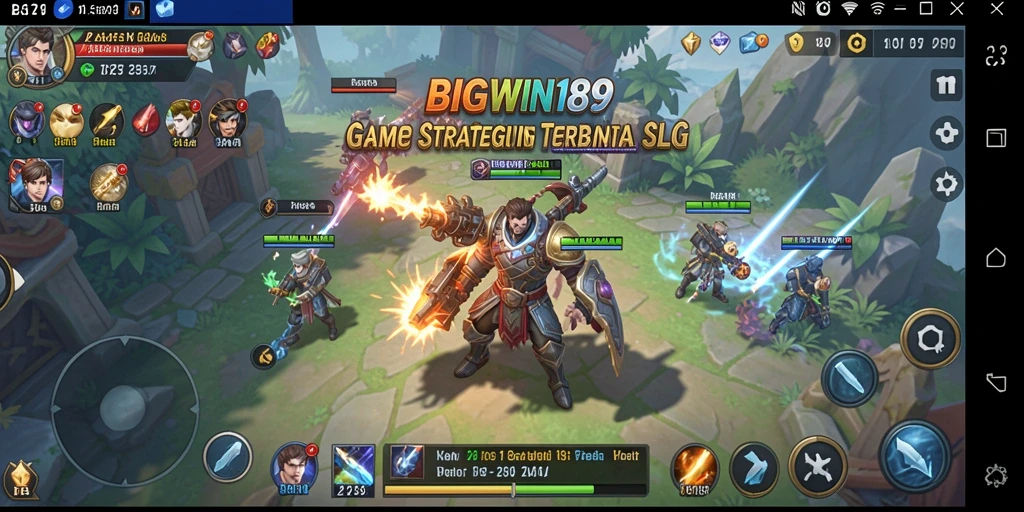 Tangkapan layar gameplay mendebarkan dari BIGWIN189.