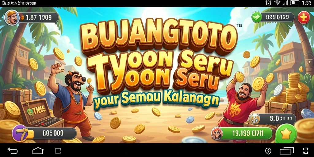 Tampilan gameplay BUJANGTOTO yang menarik saat membangun bisnis.