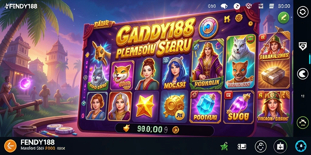 Tampilan gameplay menarik dari game slot FENDY188.