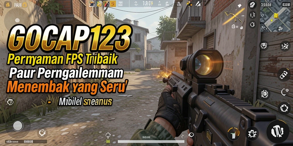 Tampilan menarik dari gameplay GOCAP123 yang penuh aksi FPS.