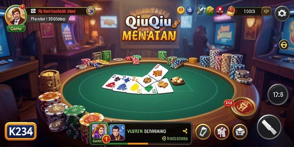 Tampilan gameplay QiuQiu yang menarik di K234.