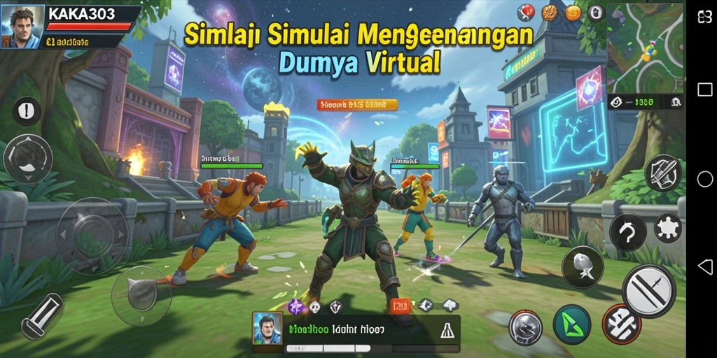 Tampilan gameplay KAKA303 yang menarik dan interaktif.