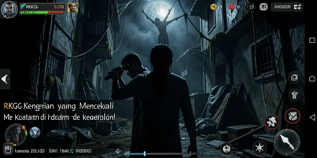 Gameplay menegangkan dengan suasana horor yang mencekam.
