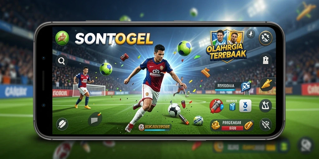Screenshot SONTOGEL menampilkan fitur interaktif olahraga yang menarik.