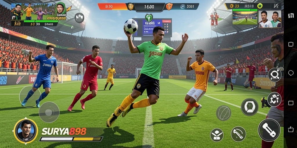 Tampilan gameplay seru di SURYA898 dengan grafis yang menakjubkan.